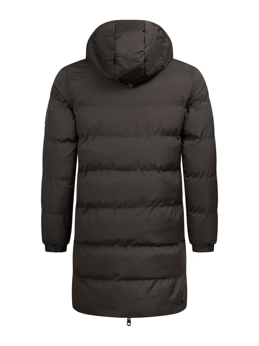 Arctic Seven Herren Winter Parka gesteppt Dunkelgrau - Image 5