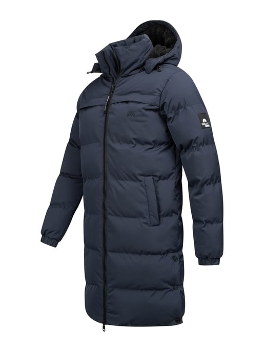 Arctic Seven Herren Winter Parka gesteppt Navy - Image 4