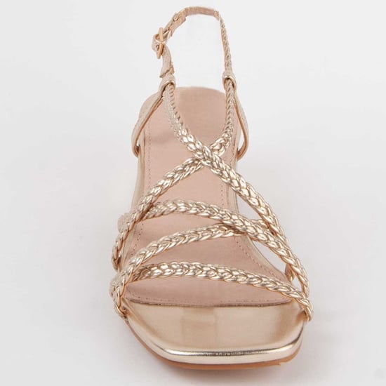 Montevita Sandale Mit Absatz Trea2 Gold - Image 3