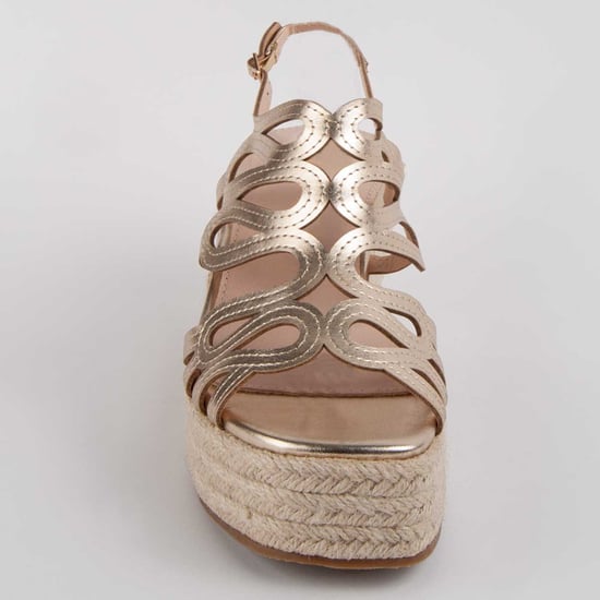 Montevita Sandale Mit Keilabsatz Salia2 Gold - Image 3
