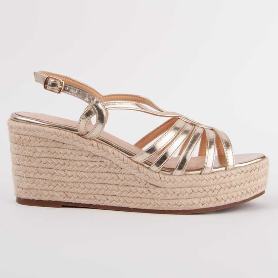 Montevita Sandale Mit Keilabsatz Salia6 Gold - Image 1