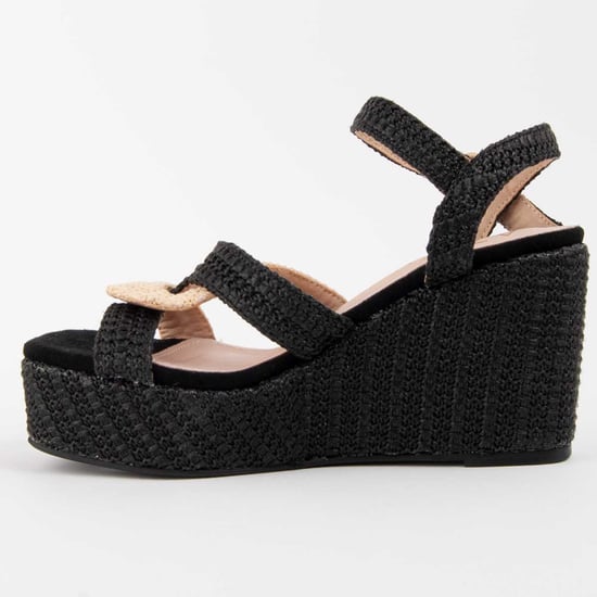 Montevita Sandale Mit Keilabsatz Salia11 Schwarz - Image 4