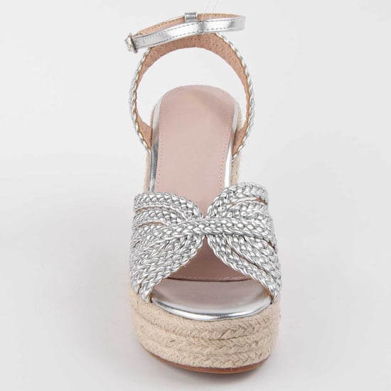 Montevita Sandale Mit Keilabsatz Salia3 Silber - Image 3