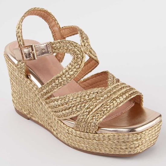 Montevita Sandale Mit Keilabsatz Salia7 Gold - Image 2