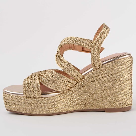Montevita Sandale Mit Keilabsatz Salia7 Gold - Image 4