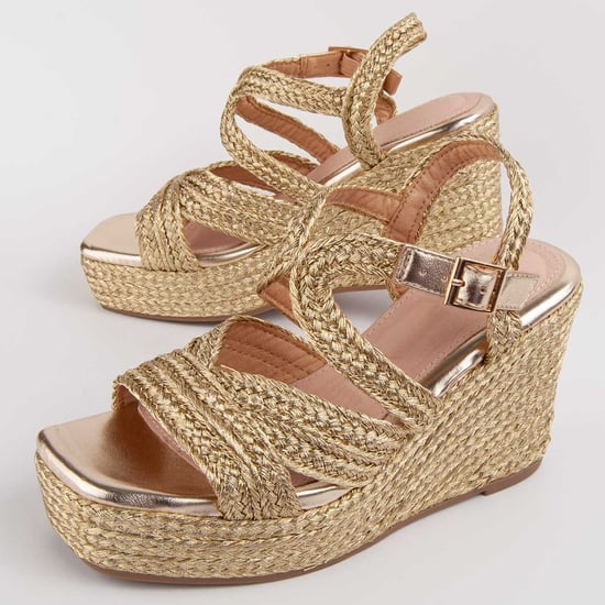Montevita Sandale Mit Keilabsatz Salia7 Gold - Image 6