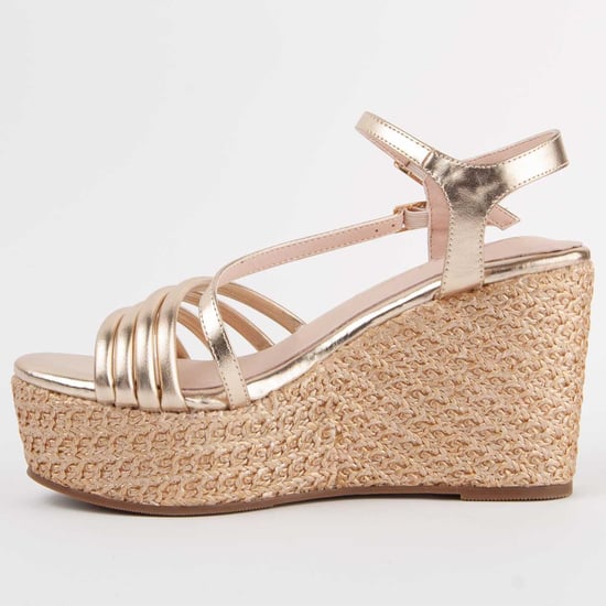 Montevita Sandale Mit Keilabsatz Salia10 Gold - Image 4