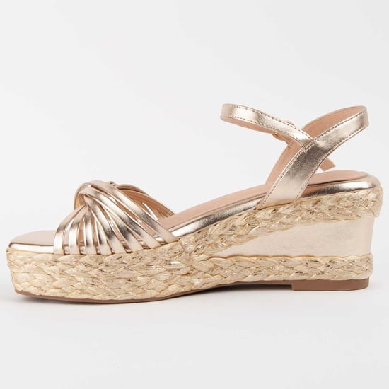 Montevita Sandale Mit Keilabsatz Salia4 Gold - Image 4