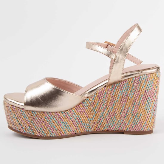 Montevita Sandale Mit Keilabsatz Salia12 Gold - Image 4