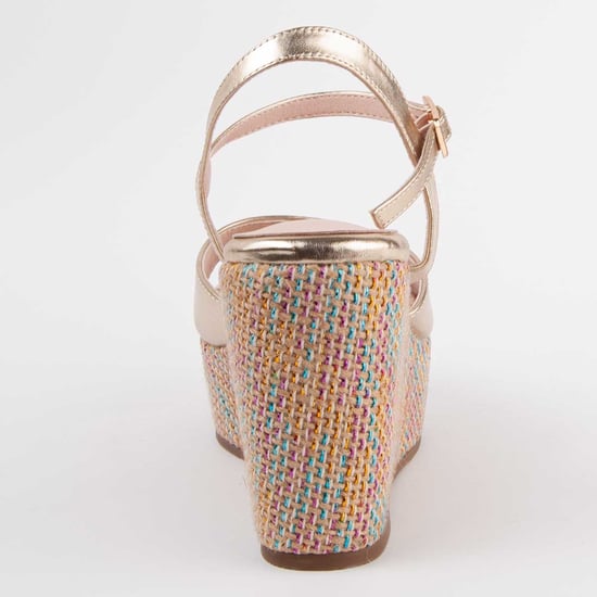 Montevita Sandale Mit Keilabsatz Salia12 Gold - Image 5