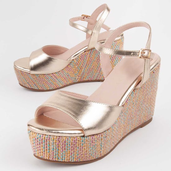 Montevita Sandale Mit Keilabsatz Salia12 Gold - Image 6