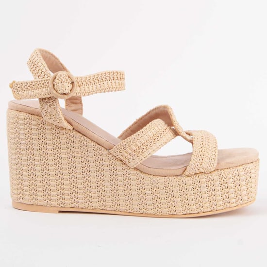 Montevita Sandale Mit Keilabsatz Salia11 Beige - Image 1