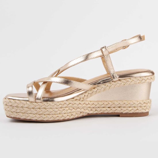 Montevita Sandale Mit Keilabsatz Salia5 Gold - Image 4