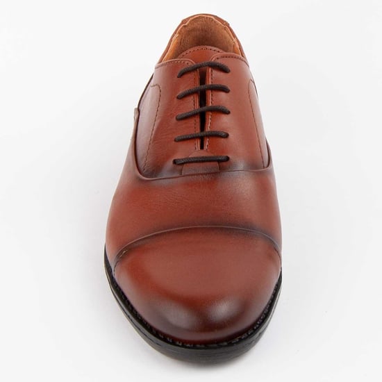 Purapiel Oxford-Schuh Dario2 Braun - Image 3