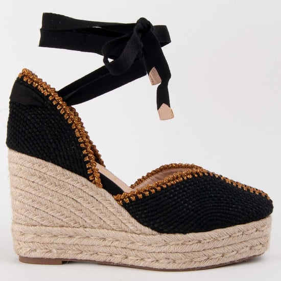 Montevita Espadrille Mit Keilabsatz Balenci12 Schwarz - Image 1