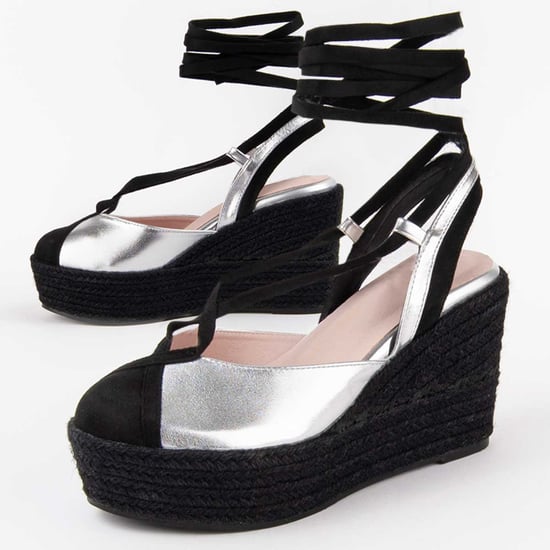 Montevita Espadrille Mit Keilabsatz Balenci6 Silber - Image 6