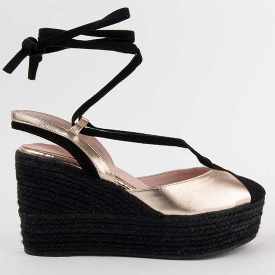 Montevita Espadrille Mit Keilabsatz Balenci6 Gold - Image 1