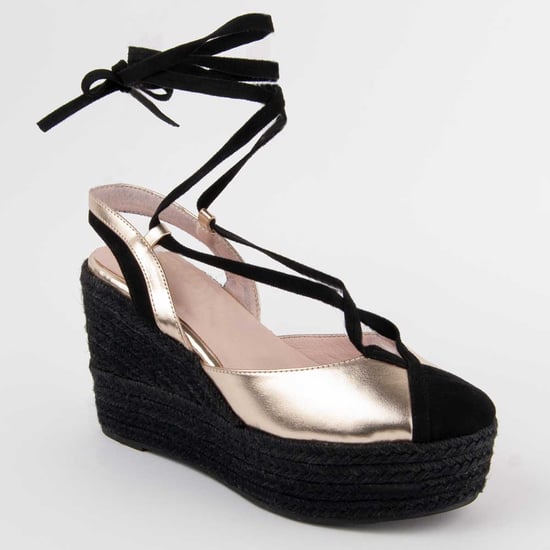 Montevita Espadrille Mit Keilabsatz Balenci6 Gold - Image 2