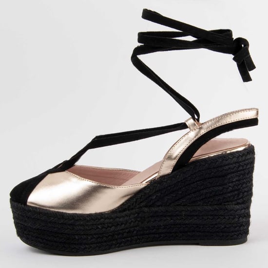 Montevita Espadrille Mit Keilabsatz Balenci6 Gold - Image 4
