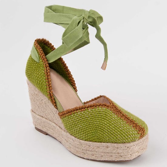 Montevita Espadrille Mit Keilabsatz Balenci12 Grün - Image 2