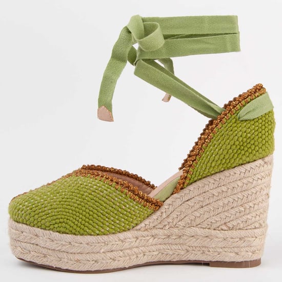 Montevita Espadrille Mit Keilabsatz Balenci12 Grün - Image 4