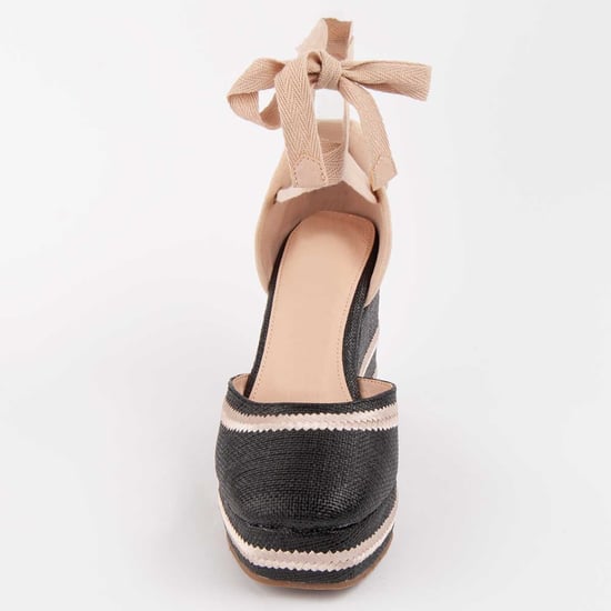 Montevita Espadrille Mit Keilabsatz Balenci11 Schwarz - Image 3