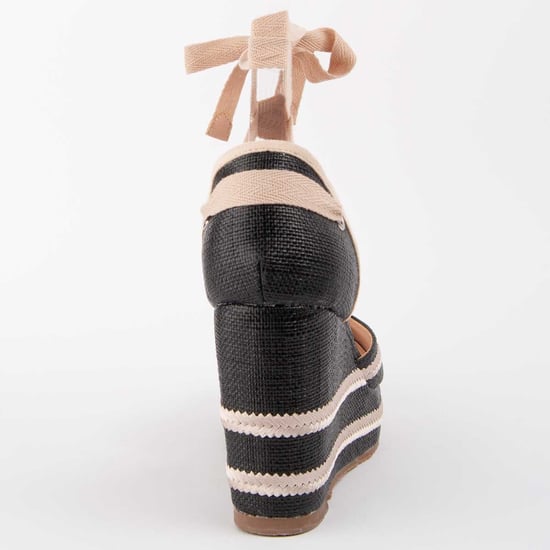 Montevita Espadrille Mit Keilabsatz Balenci11 Schwarz - Image 5
