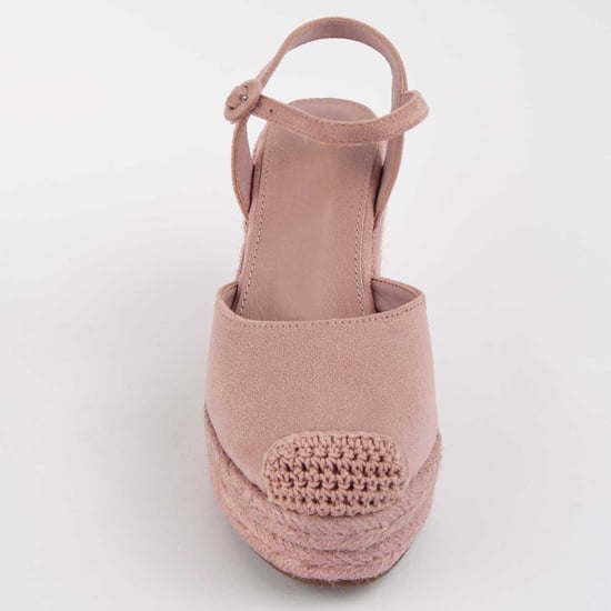Montevita Espadrille Mit Keilabsatz Balenci10 Rosa - Image 3