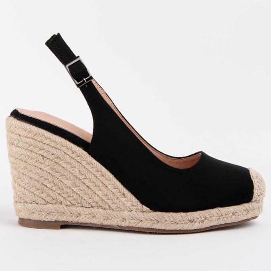 Montevita Espadrille Mit Keilabsatz Balenci7 Schwarz - Image 1