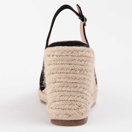 Montevita Espadrille Mit Keilabsatz Balenci7 Schwarz - Image 5