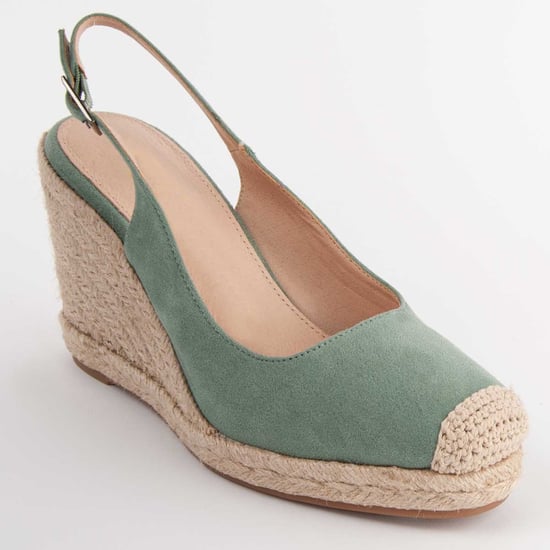 Montevita Espadrille Mit Keilabsatz Balenci7 Grün - Image 2