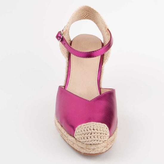 Montevita Espadrille Mit Keilabsatz Balenci4 Rosa - Image 3
