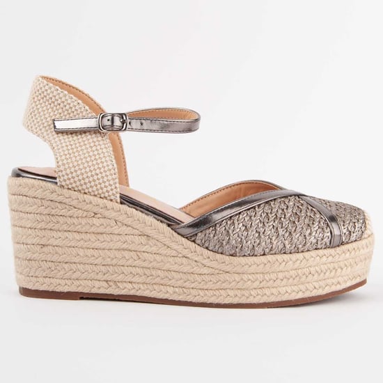Montevita Espadrille Mit Keilabsatz Balenci9 Grau - Image 1