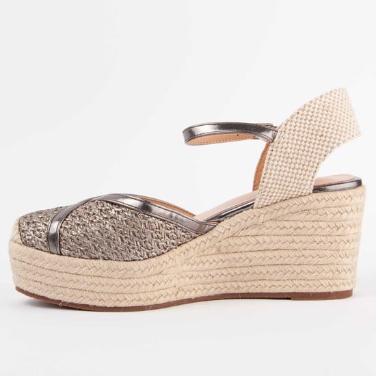 Montevita Espadrille Mit Keilabsatz Balenci9 Grau - Image 4