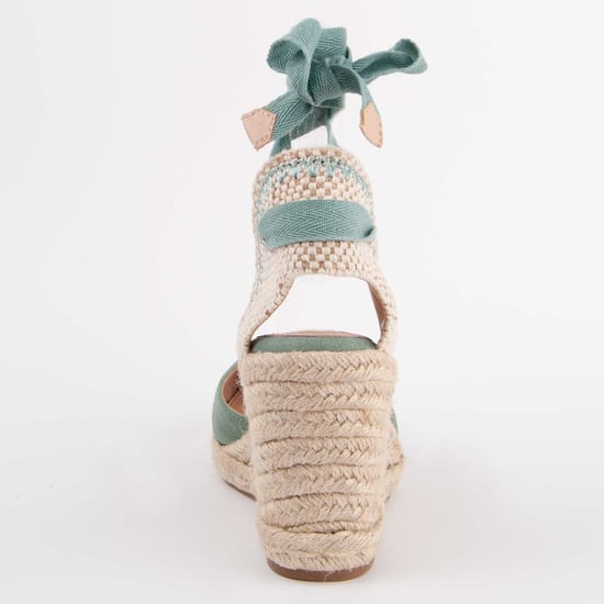 Montevita Espadrille Mit Keilabsatz Balenci8 Grün - Image 5