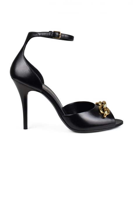 Saint Laurent Sandalen Le Maillon Schwarz - Image 1