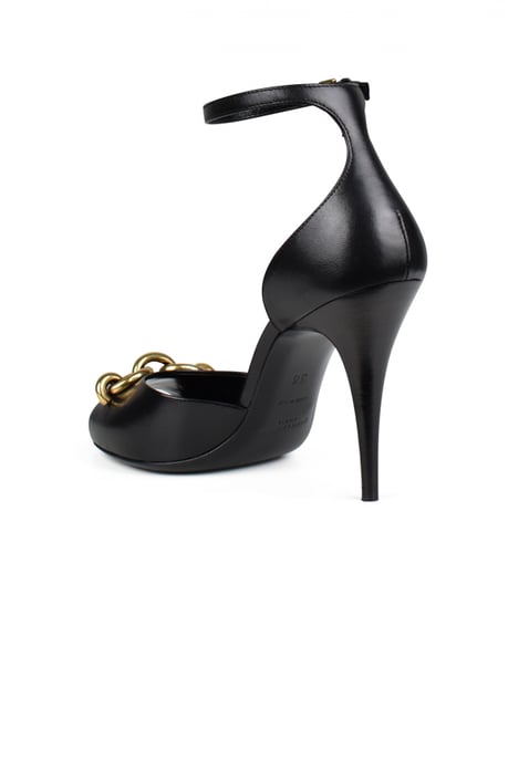 Saint Laurent Sandalen Le Maillon Schwarz - Image 4