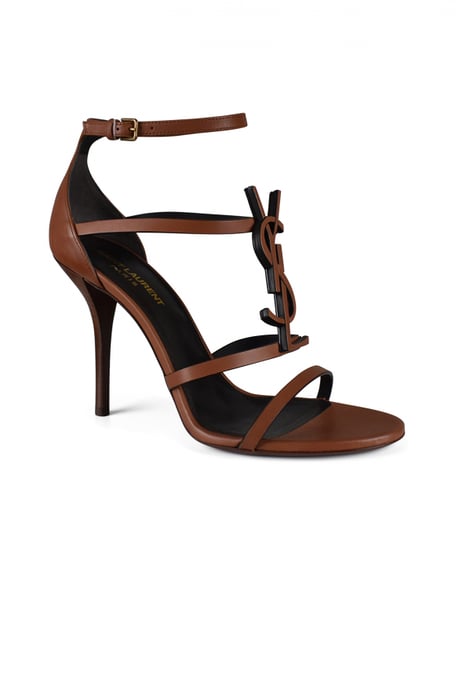 Saint Laurent Cassandra Sandalen Braun - Image 3