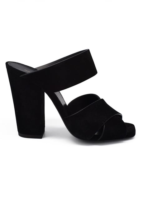Saint Laurent Riemchensandalen Schwarz - Image 1