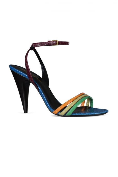 Saint Laurent Liya Sandalen Multi-Schieber - Image 3