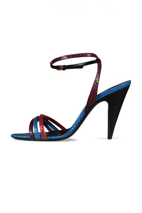Saint Laurent Liya Sandalen Multi-Schieber - Image 4