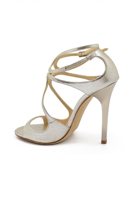 Jimmy Choo Sandalen Lance Silber - Image 4
