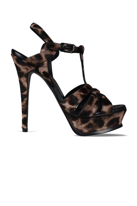 Saint Laurent Tribute Sandalen Braun - Image 1