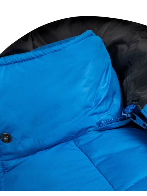 Arctic Seven Herren Steppjacke wind- und wasserabweisende Winterjacke mit Kapuze Blau - Image 5