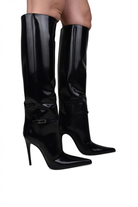 Saint Laurent Stiefel Vendome Schwarz - Image 2