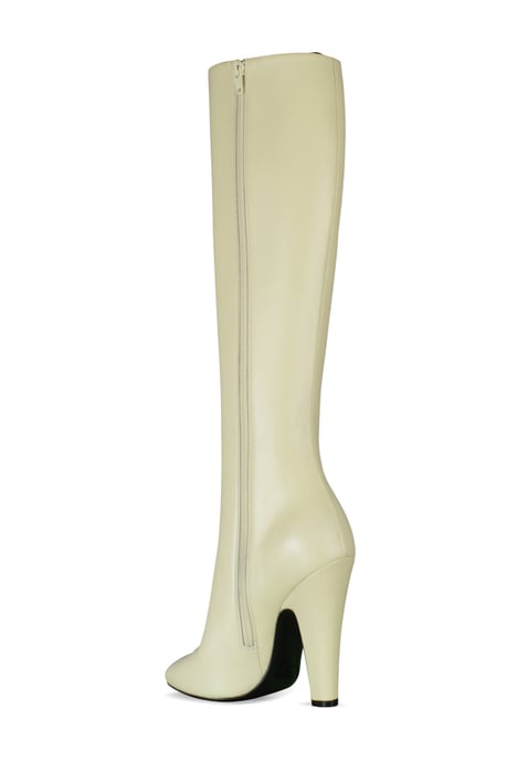 Saint Laurent Stiefel 68 Beige - Image 4