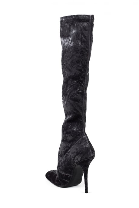 Saint Laurent Talia Stiefel Grau - Image 4
