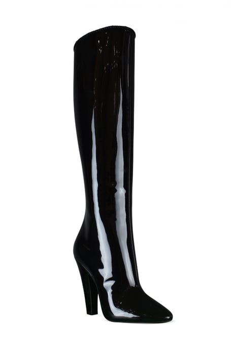Saint Laurent Stiefel 68 Schwarz - Image 3