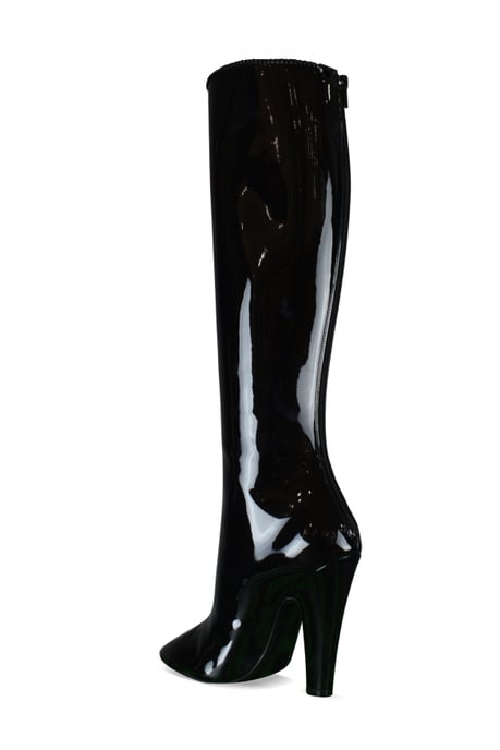 Saint Laurent Stiefel 68 Schwarz - Image 4
