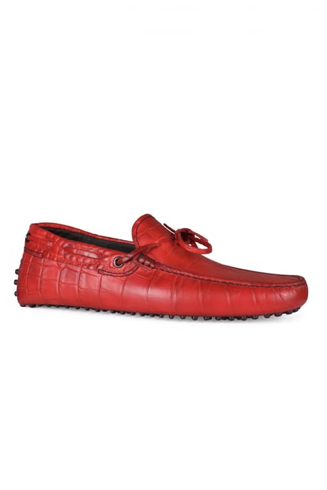 Tod’s Mokassins aus Leder Rot - Image 2